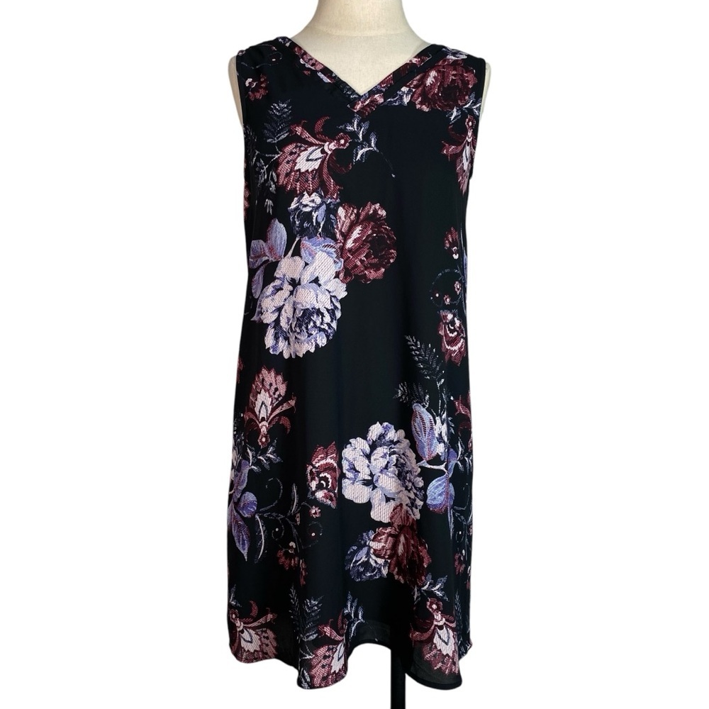 🚨LAST CHANCE Black Floral Dress